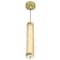 Cwi Lighting Neva 3 in LED Integrated Satin Gold Pendant 1343P3-602-C - alternate 4